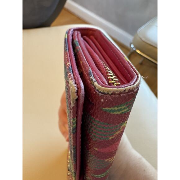 Vivienne Westwood Diamond Tartan Zip around Long Wallet - Picture 8 of 14